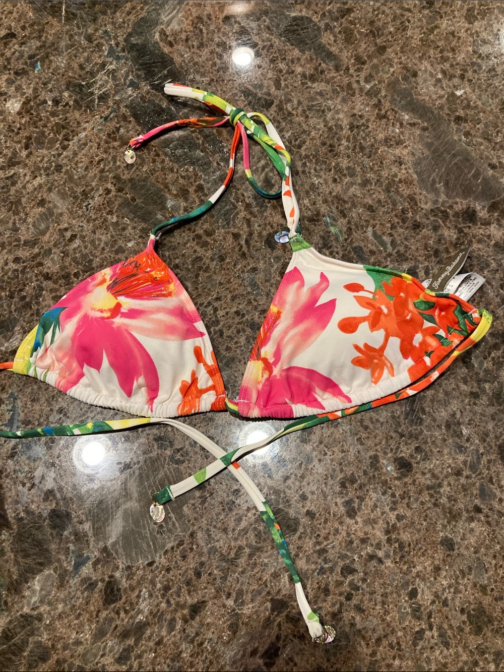 Tommy Bahama String Bikini Top.